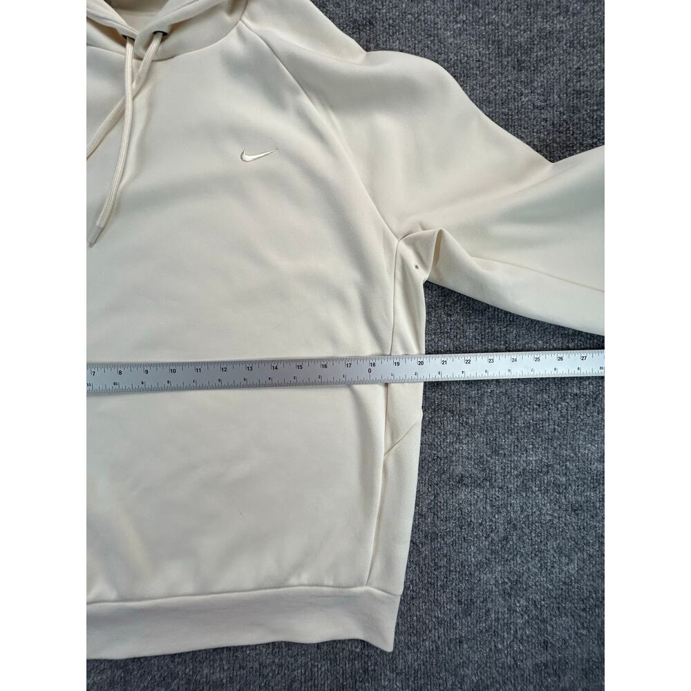 Nike Dri-FIT Pullover Hoodie Women's S Ivory Cream Athletic Training Sweatshirt - Picture 7 of 7
